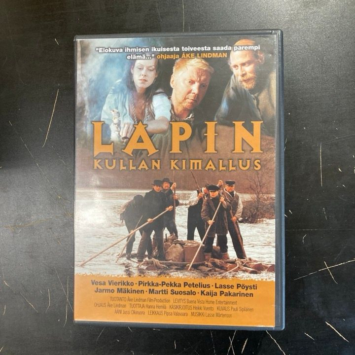 Lapin kullan kimallus DVD (VG+/VG+) -draama-